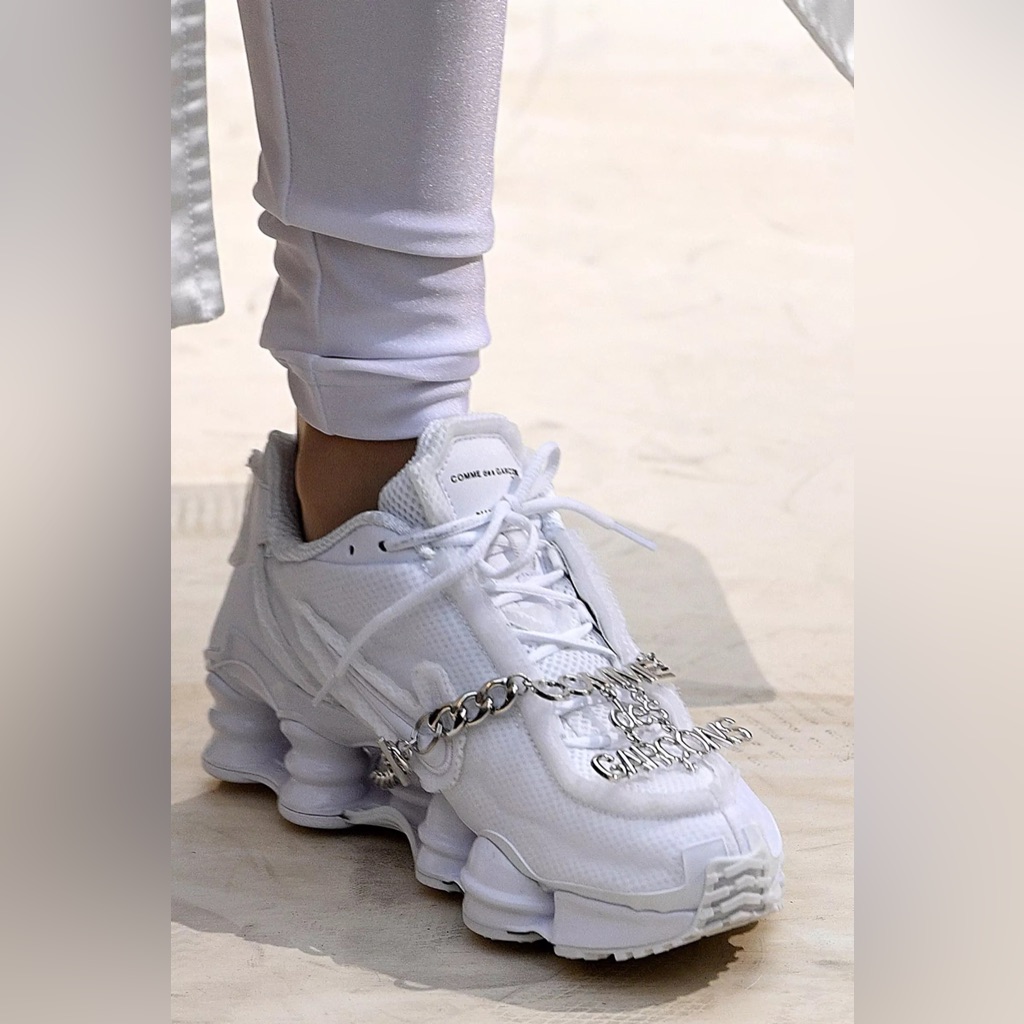 Nike Shox Tl X Comme Des Garcons White 2019 W